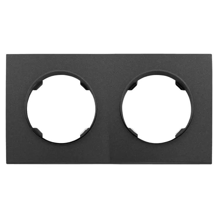 Двухместная рамка BYLECTRICA ПРОВАНС ЮЛИГ.735212.498 графит