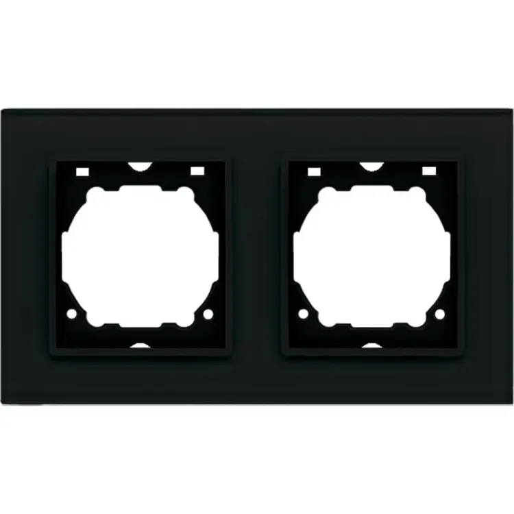 2-местная рамка Vesta Electric Exclusive Black FRM050213CHR