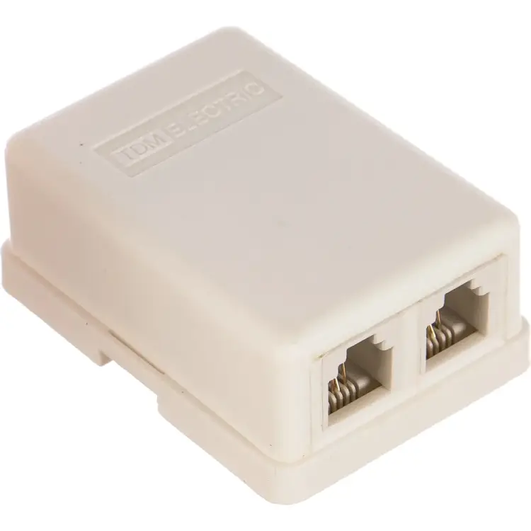 Телефонная розетка TDM ELECTRIC SQ1809-0002