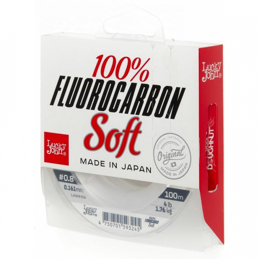 Монофильная леска Lucky John FLUOROCARBON Soft