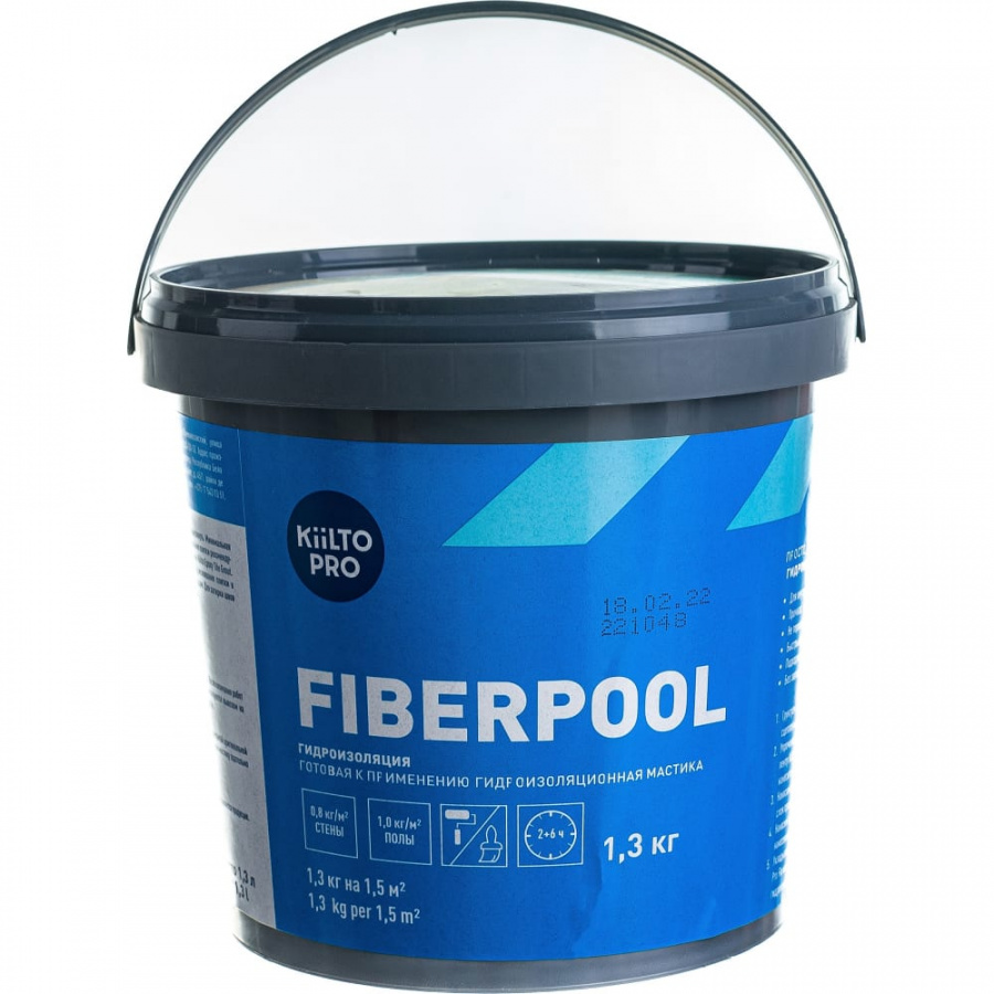 Гидроизоляционная мастика KIILTO Fiberpool