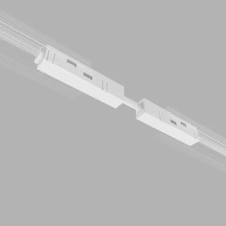 Прямой коннектор и планка Elektrostandard slim magnetic белый 85096/00 a061246