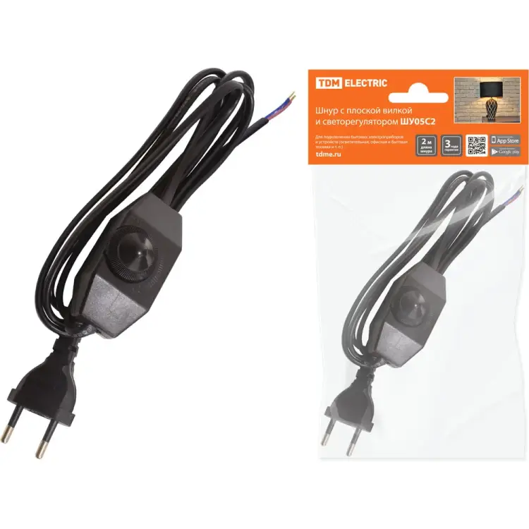 Шнур TDM ELECTRIC ШУ05С2 SQ1305-0052 Шнур TDM ELECTRIC ШУ05С2 SQ1305-0052