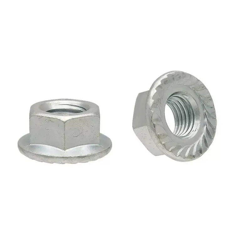 Гайка качественный крепеж М8 DIN6923 (100 шт.) 0301304