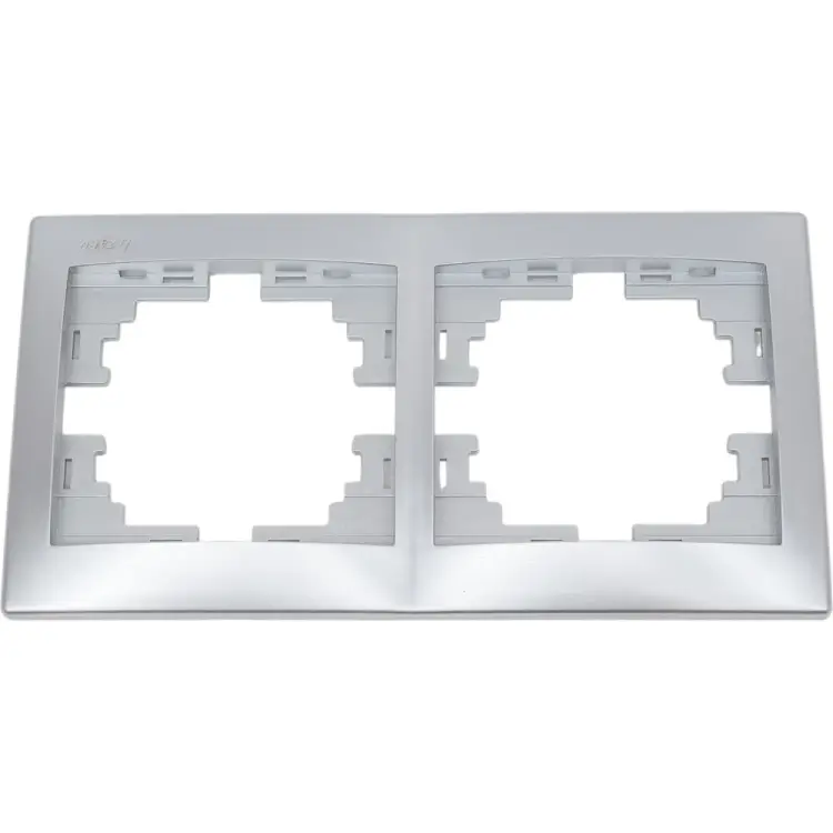 Двухместная горизонтальная рамка Lezard Мира 701-1000-147