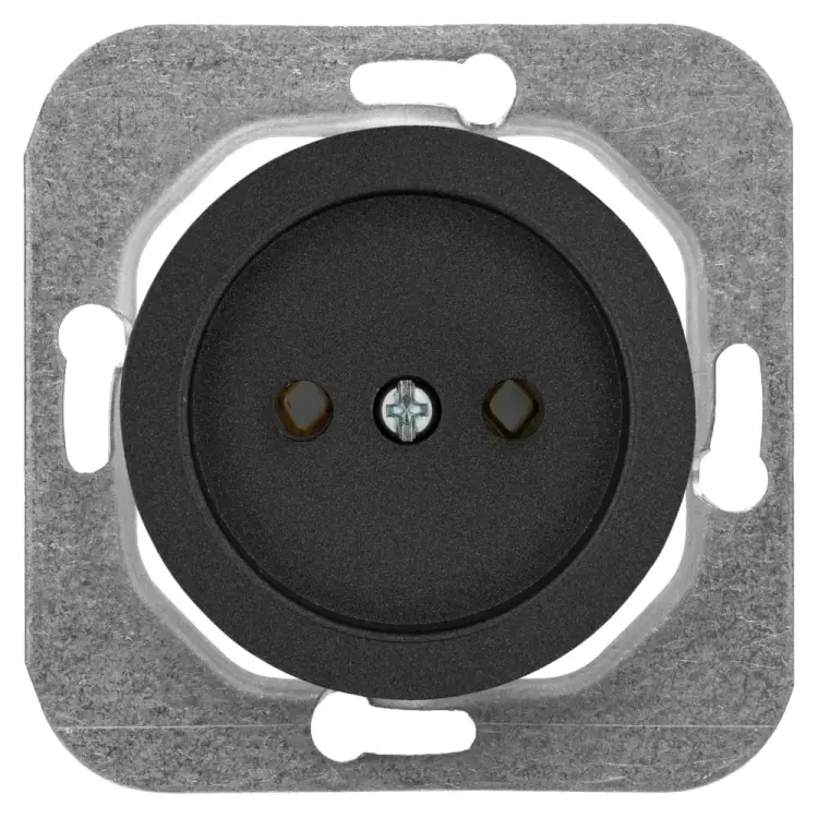 Механизм розетки BYLECTRICA ПРОВАНС РС16-1401 графит