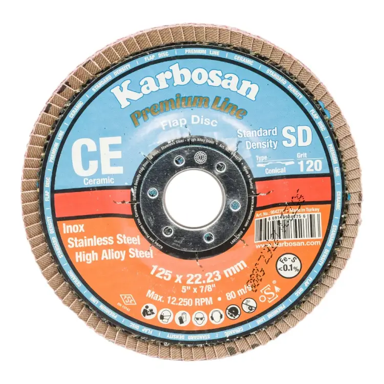 Круг лепестковый ABRAFORM P-120 AF-FLAP-CN-125-P120-CRM Круг лепестковый ABRAFORM P-120 AF-FLAP-CN-125-P120-CRM
