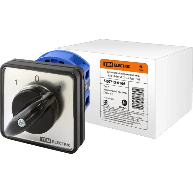 Переключатель TDM ELECTRIC КПУ11-10/51 SQ0715-0166