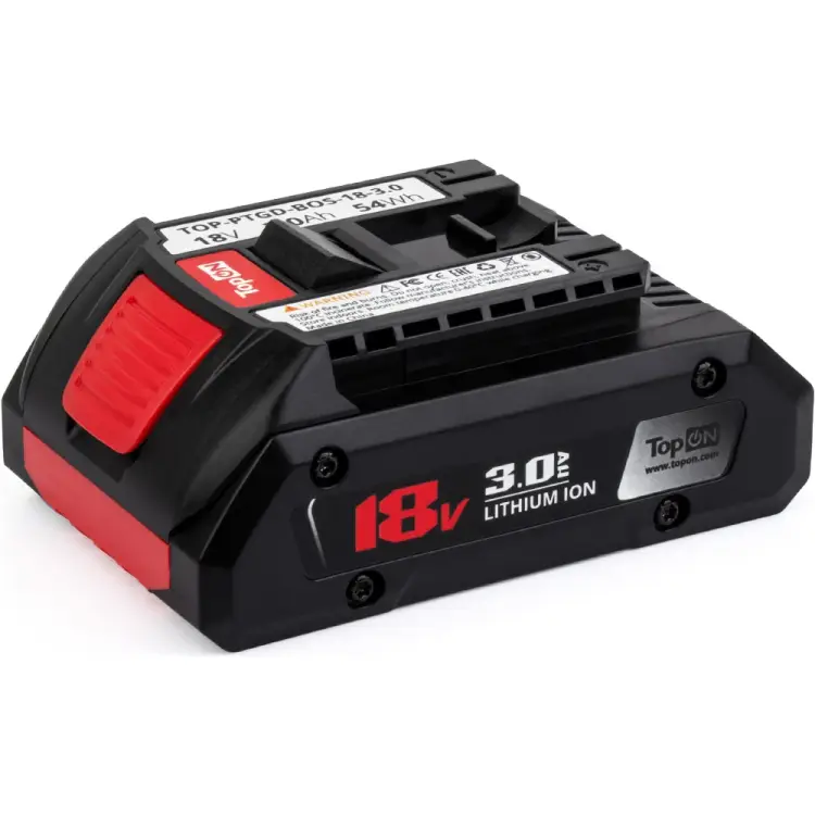 Аккумулятор для BOSCH TopOn TOP-PTGD-BOS-18-3.0