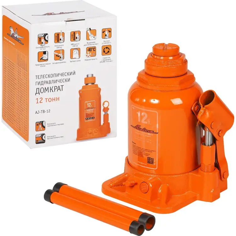 Телескопический домкрат Airline AJ-TB-12