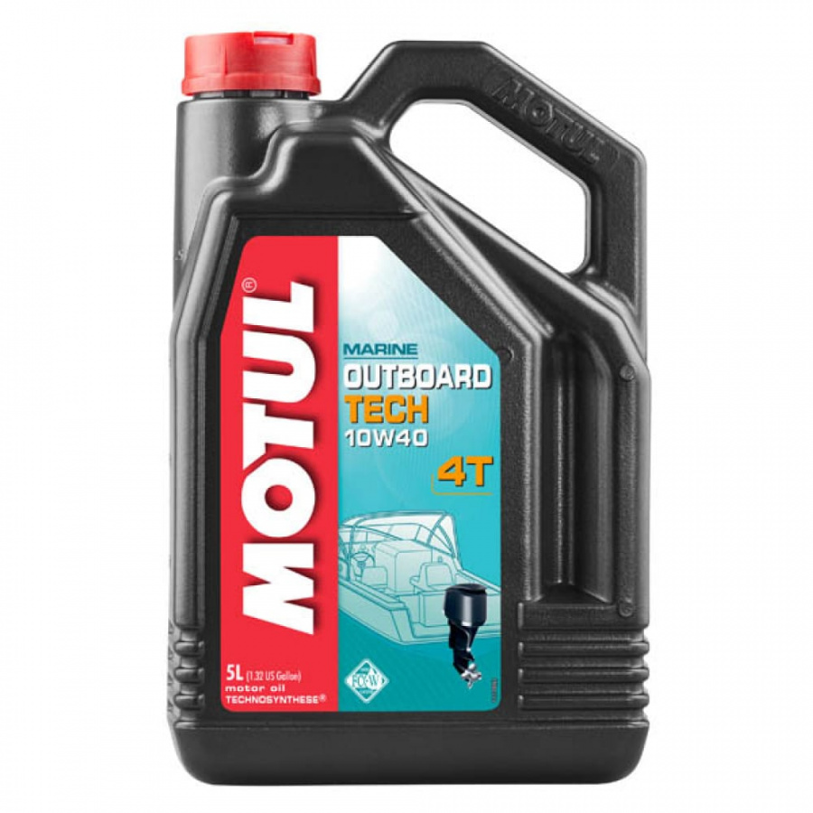 Масло для лодочных моторов MOTUL OUTBOARD TECH 4T 10W40