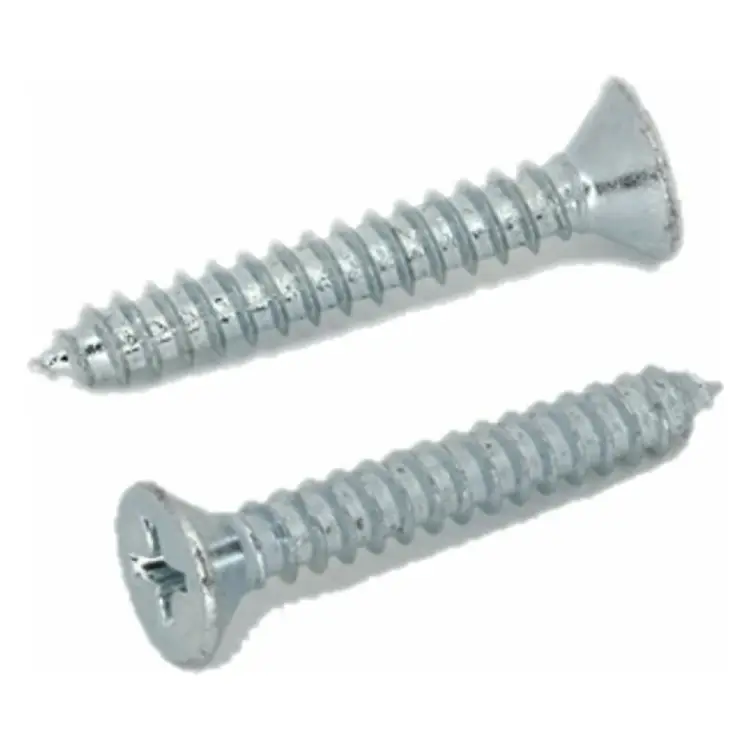 Остроконечный оцинкованный саморез ЦКИ 3.5x38, DIN 7982, 250 шт. 4554