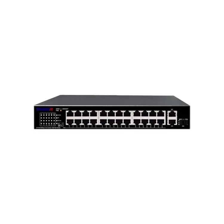 Коммутатор Trassir Ethernet, PoE TR-NS1126-225-24PoE УТ-00050890 Коммутатор Trassir Ethernet, PoE TR-NS1126-225-24PoE УТ-00050890