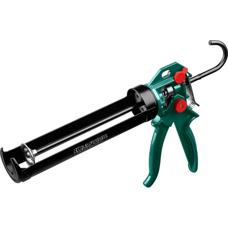 Усиленный скелетный поворотный пистолет для герметика KRAFTOOL 06675 Усиленный скелетный поворотный пистолет для герметика KRAFTOOL 06675