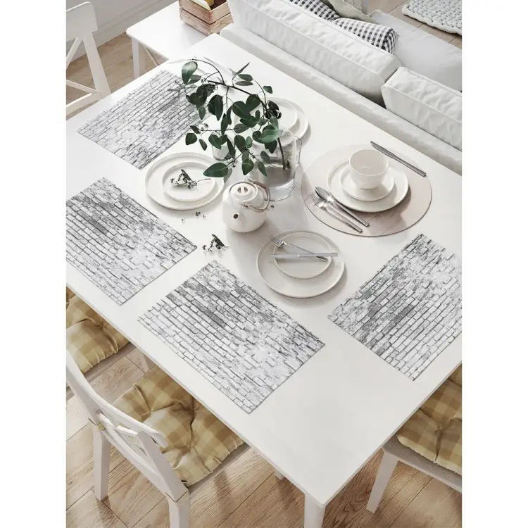 Комплект тканевых салфеток для сервировки стола JOYARTY np_19764