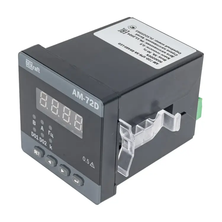 Цифровой амперметр DEKraft АМ-72D 50302DEK