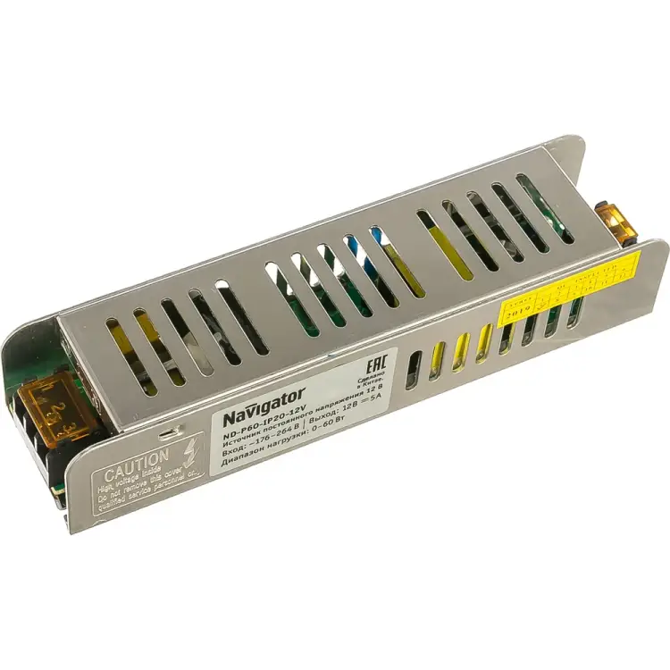 Драйвер Navigator 71 465 ND-P60-IP20-12V 4670004714652 209697