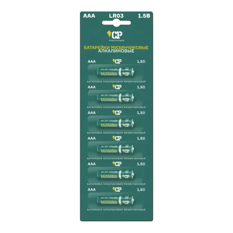 Алкалиновая батарейка CRAZYPOWER 5041622