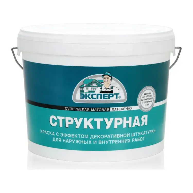 Структурная краска Эксперт 16581 Структурная краска Эксперт 16581