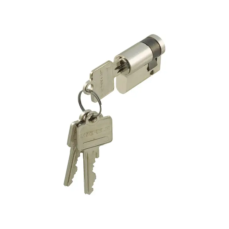 Никелированный односторонний полуцилиндр Hafele 916.22.602