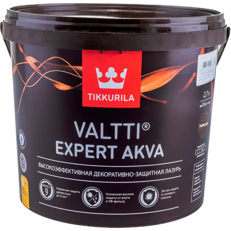 Антисептик для дерева Tikkurila Valtti Expert Akva 700009596