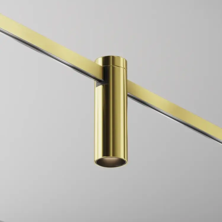 Трековый светильник MAYTONI Focus Led LED 5W Алюминий Латунь TR143-1-5W3K-W-BS