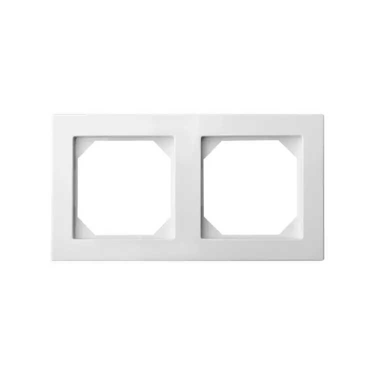 Двойная рамка для розеток LIREGUS Эпсилон K14-245-02 E/B 28-039