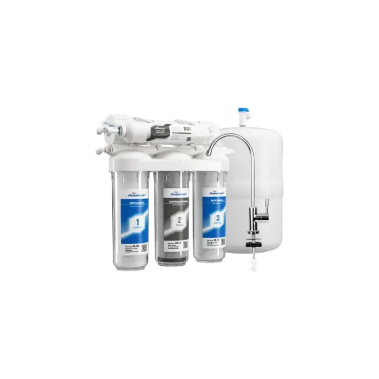 Система обратного осмоса Аквабрайт АБФ-ОСМО-5 33710