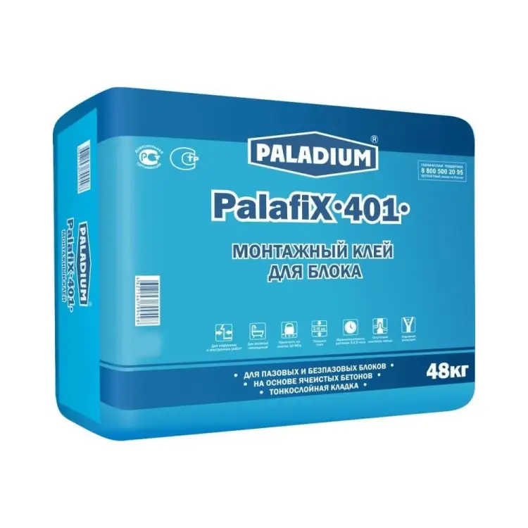 Монтажный клей для блока PALADIUM PalafiX-401 PL-401/48