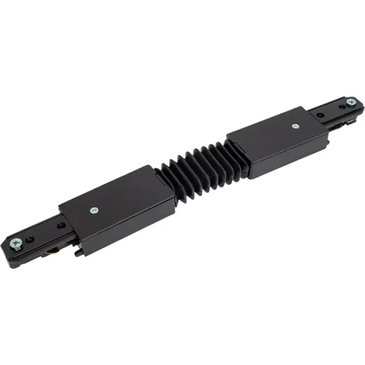 Гибкий однофазный соединитель для шинопроводов Volpe K24 BLACK 1 POLYBAG UBX-Q121 UL-00001339