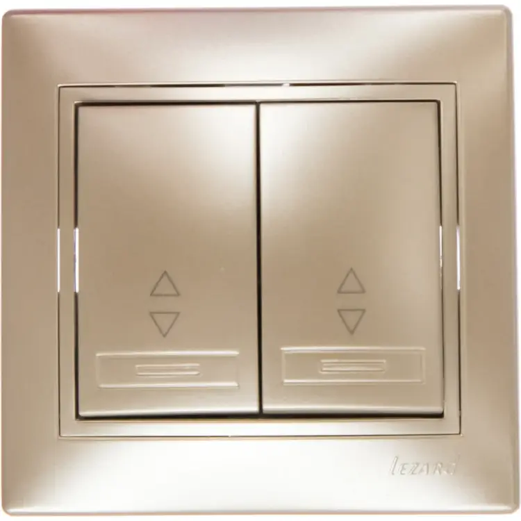 Проходной двойной выключатель Lezard MIRA 701-3030-106