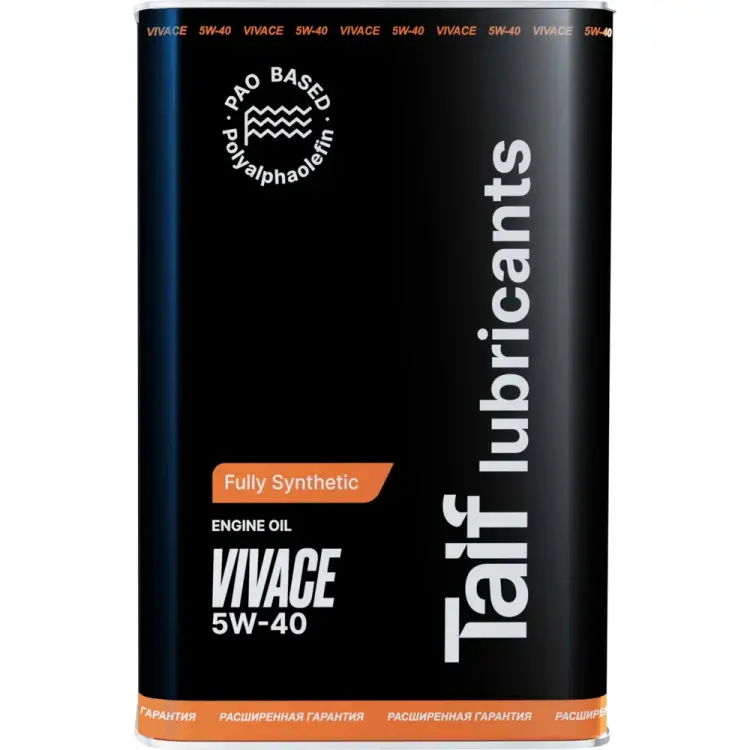 Синтетическое моторное масло TAIF TAIF VIVACE 5W-40 211025