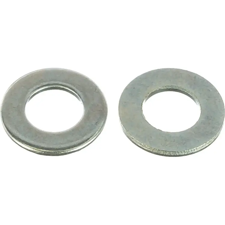 Оцинкованная плоская шайба КрепСтройГрупп М10 DIN125 (1 кг) 145155