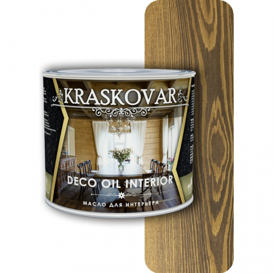 Масло для интерьера Kraskovar Deco Oil Interior