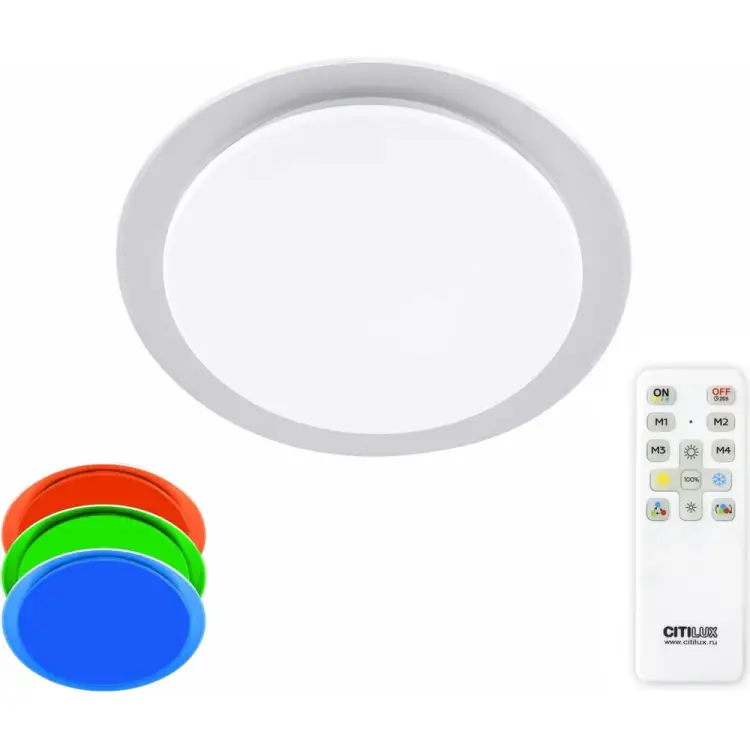 Светодиодная люстра Citilux Спутник RGB CL734330G