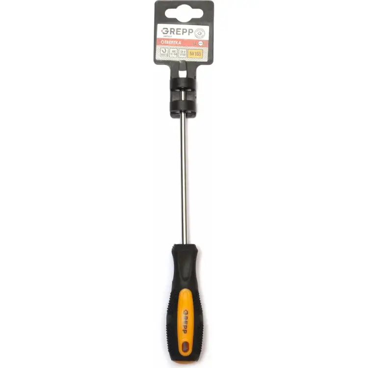 Шлицевая отвертка GREPP GREPP 202-008 Шлицевая отвертка GREPP GREPP 202-008