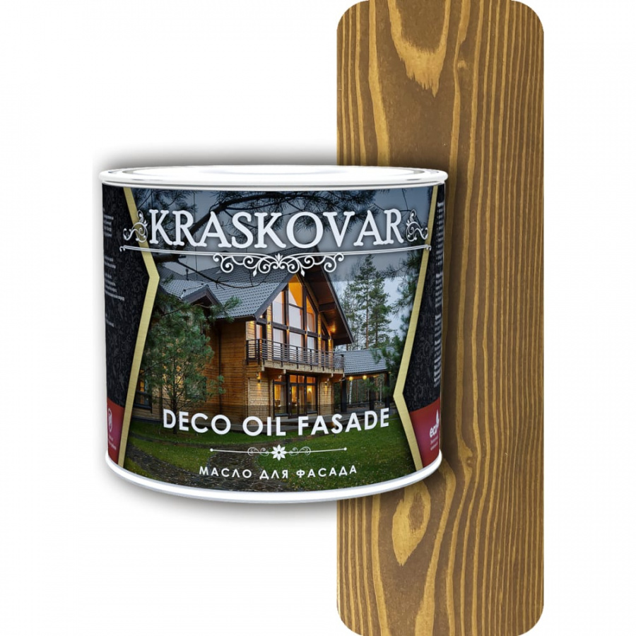 Масло для фасада Kraskovar Deco Oil Fasade