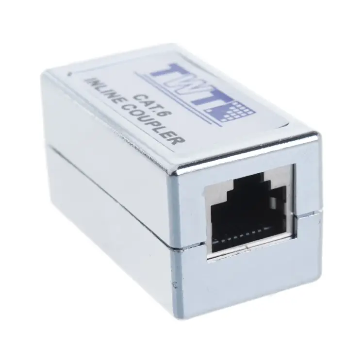 Экранированный соединитель 2-х портов TWT CP45STP6