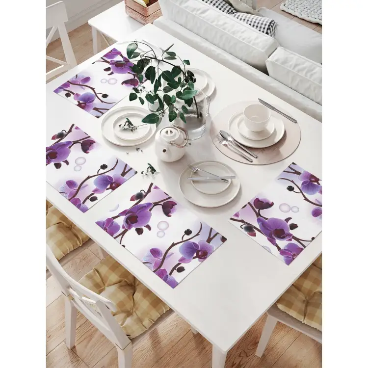 Комплект тканевых салфеток для сервировки стола JOYARTY np_50381