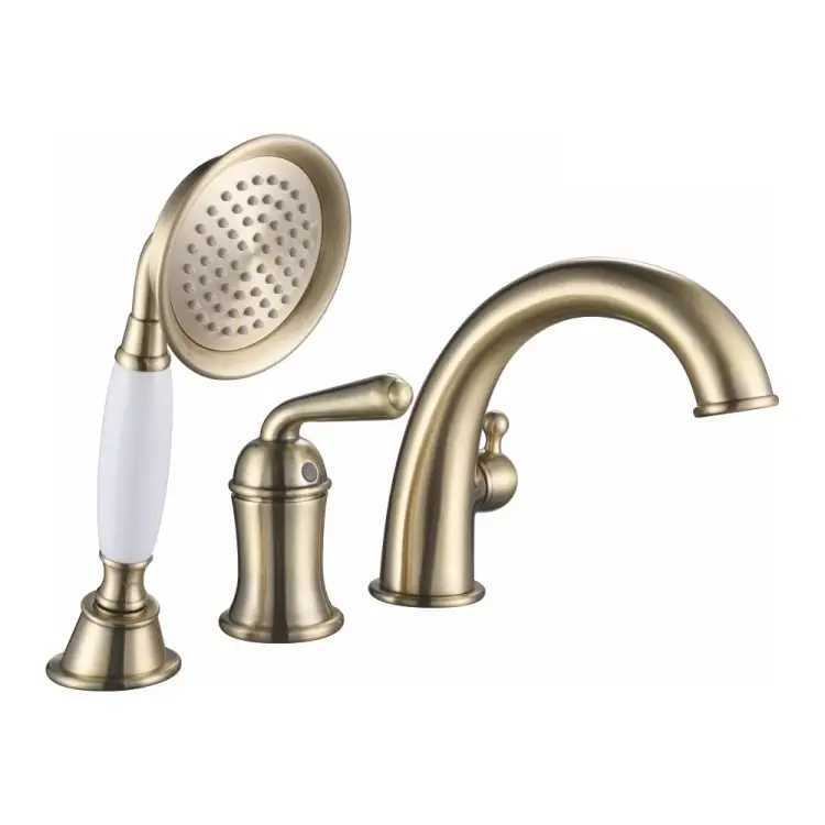 Встроенный смеситель на борт ванны ROSE 3 в 1 R0212Q