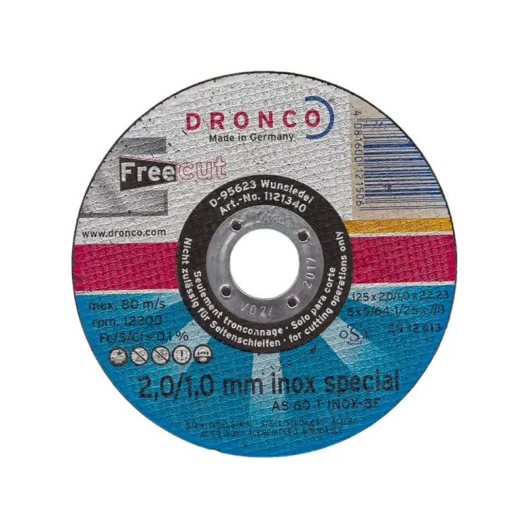 Диск отрезной по нержавейке DRONCO AS60T FreeCut 1121340100