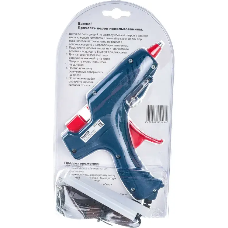 Термоклеевой пистолет Elmos EGG 230 e70 012 Термоклеевой пистолет Elmos EGG 230 e70 012