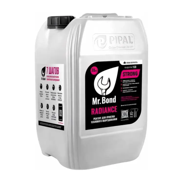 Высококонцентрированный реагент для промывки теплообменников Mr.Bond RADIANCE MB2021050035