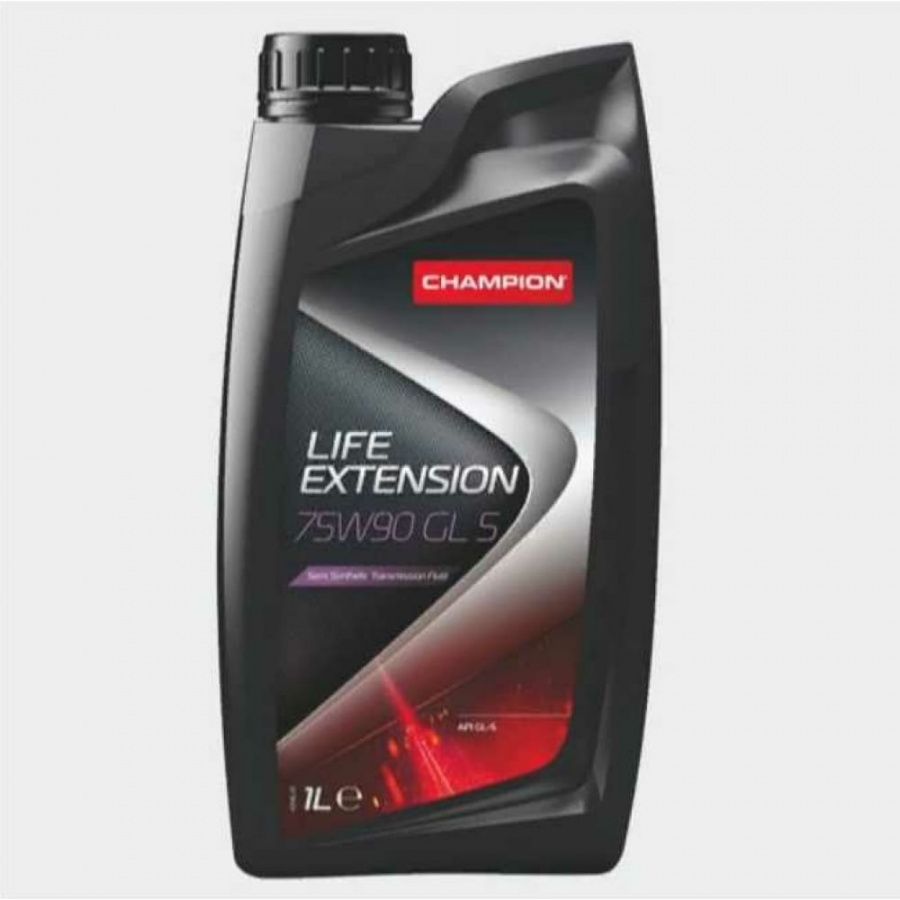 Полусинтетическое трансмиссионное масло Champion LIFE EXTENSION 75W90, GL 5