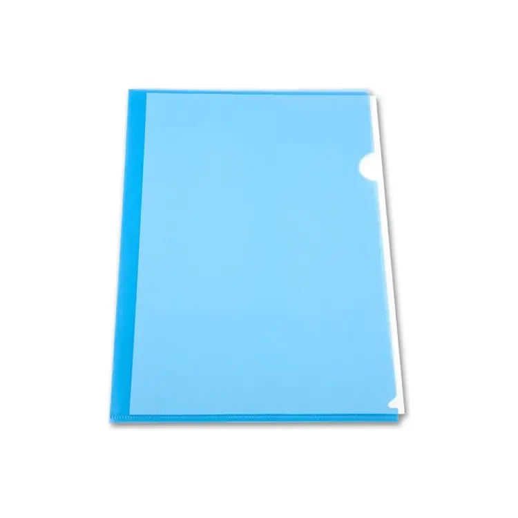 Папка-уголок Бюрократ EE310/1BLU 816381