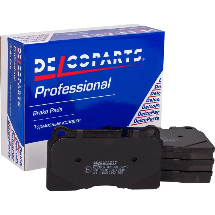 Передние колодки тормозные Delcoparts 19374442 Передние колодки тормозные Delcoparts 19374442