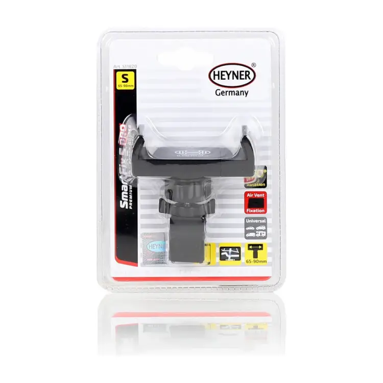 Поворотный держатель для телефона/навигатора на вентиляционную решетку Heyner 511820