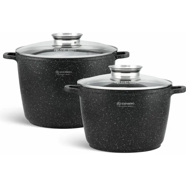 Набор круглых казанов EDENBERG EB-8133 Набор круглых казанов EDENBERG EB-8133