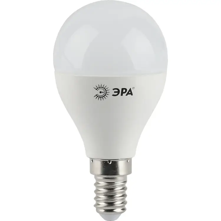Светодиодная лампа ЭРА LED P45-5W-827-E14 Б0028485