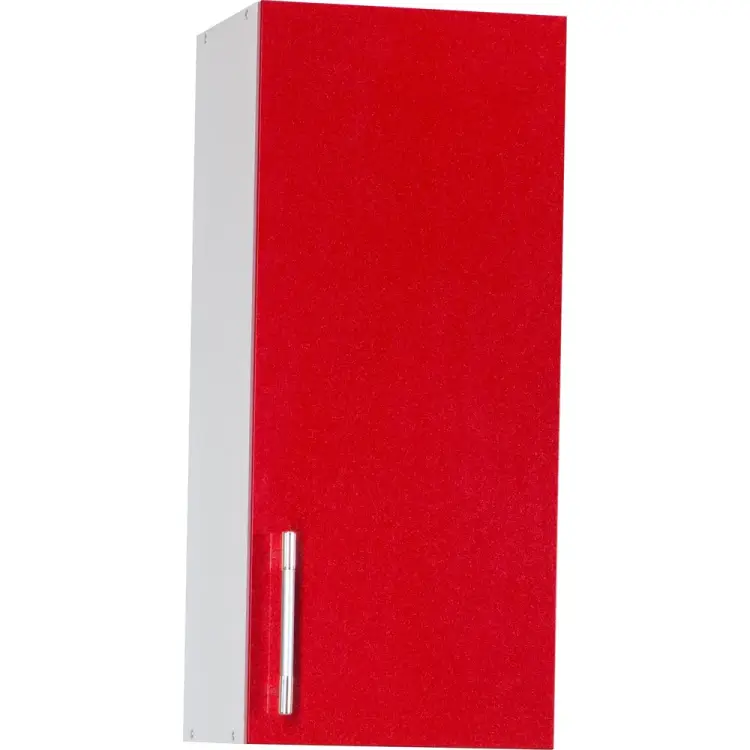 Шкаф для посуды SANTREK 30 красный металлик фасад МДФ 48973